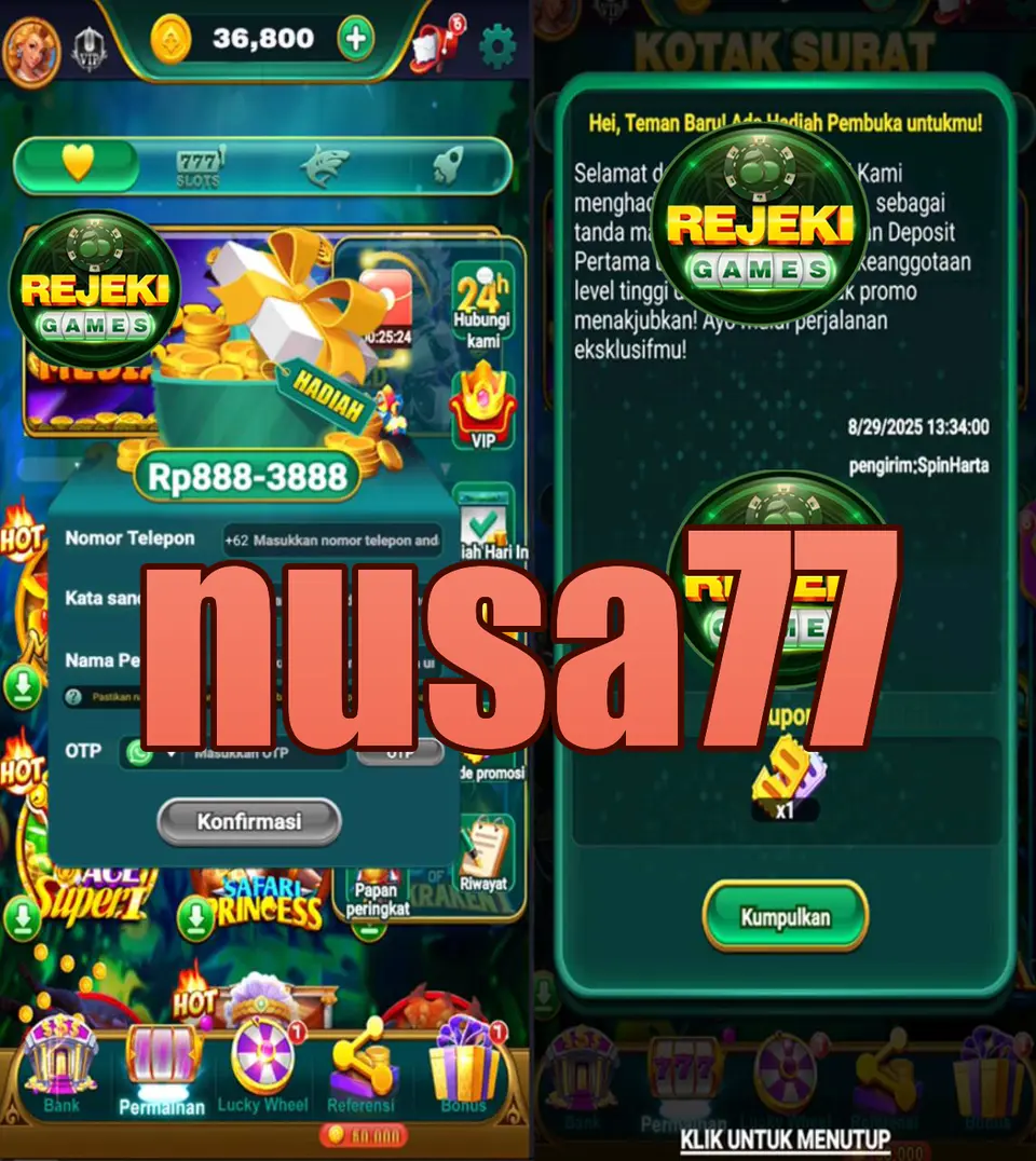 nusa77 Tangkapan Layar - APK Resmi