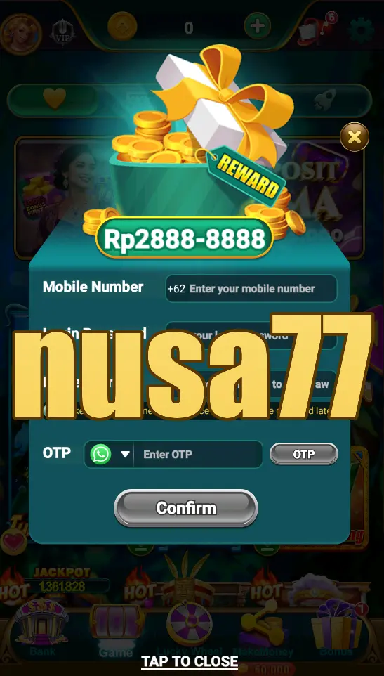nusa77 Tangkapan Layar Resmi APK